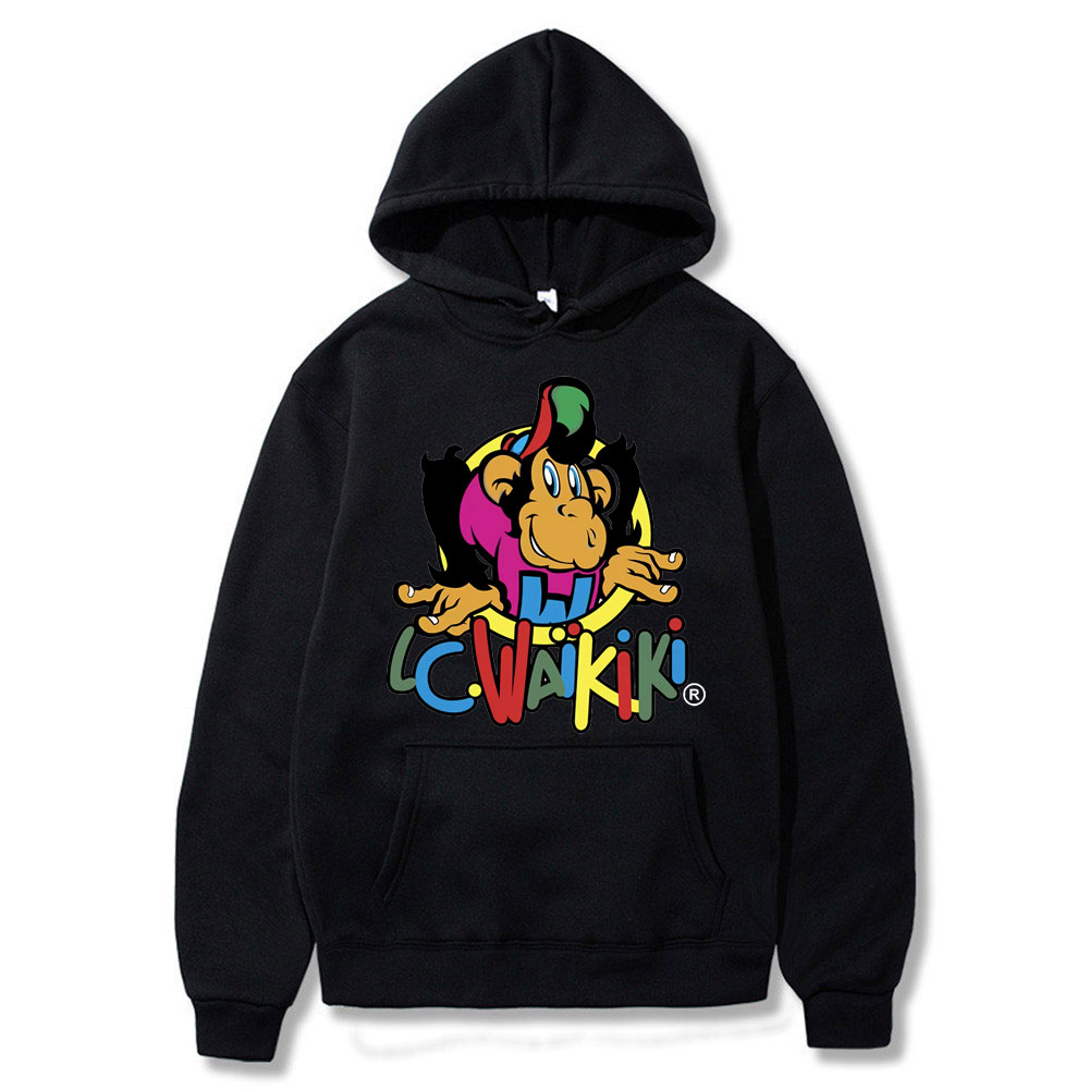 Anime Merchandise Hoodie - Lc Waikiki Monkey Merchandise felpa con