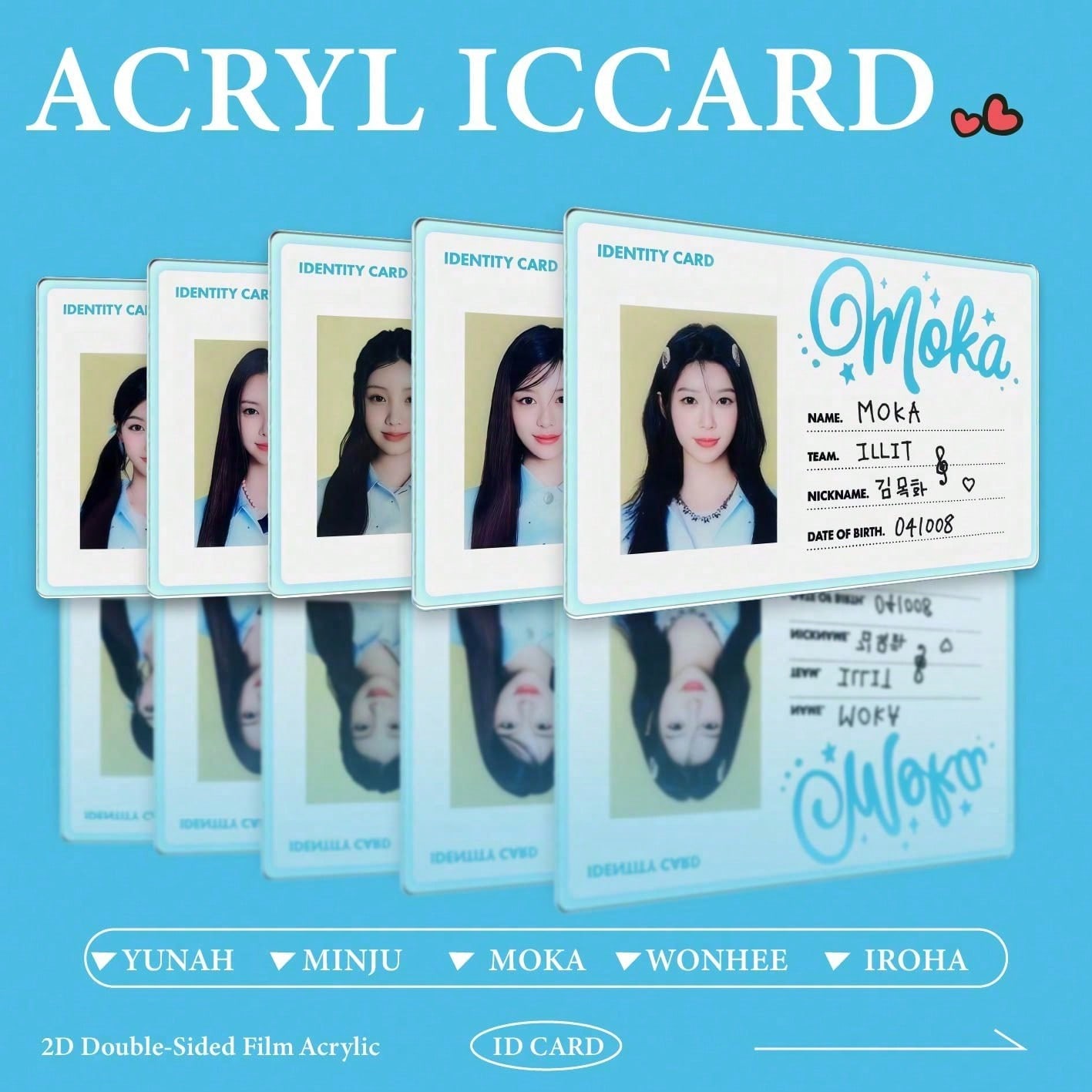 Anime Merch Store - Carta Ill-It, carta d’identità, carta promozionale
