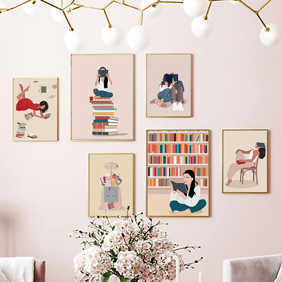 Adoro leggere. Donne che leggo - Art Book Illustration recensione e prezzo