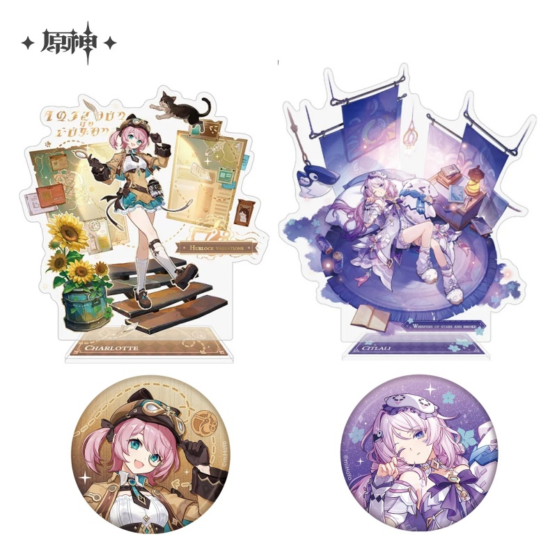 Set Ufficiale di Spille e Supp - Charlotte Anime Merchandise recensione e prezzo