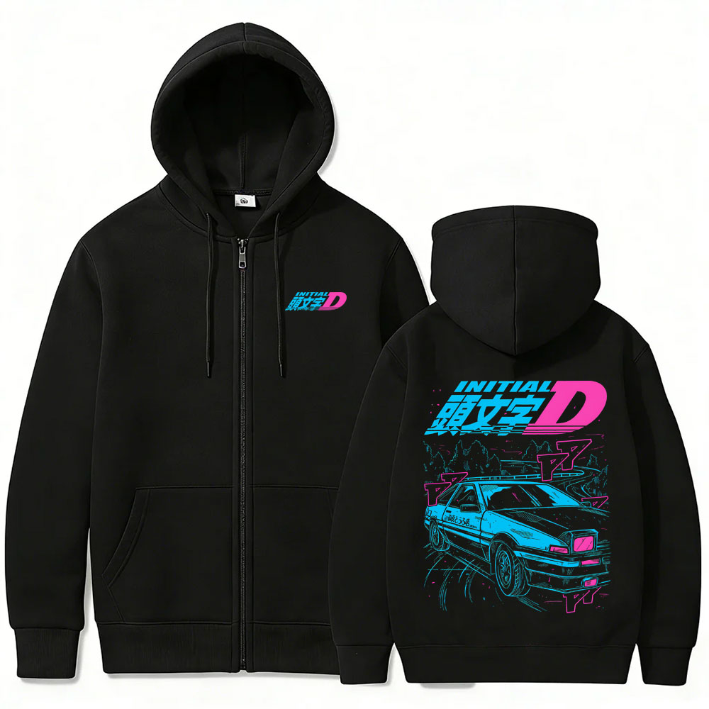 Felpa con Cappuccio e Zip Anim - Anime Merch Shopping recensione e prezzo
